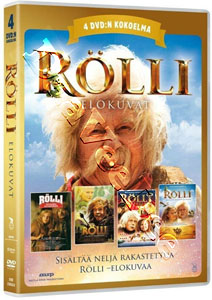 Rolli Collection | Rlli - hirmuisia kertomuksia / Rlli ja metsnhenki / Rlli ja kultainen avain / Rlli ja kaikkien aikojen salaisuus  | Rolli - Amazing Tales / Rollo and the Spirit of the Woods / Rlli and the Golden Key / Rlli and th DVD